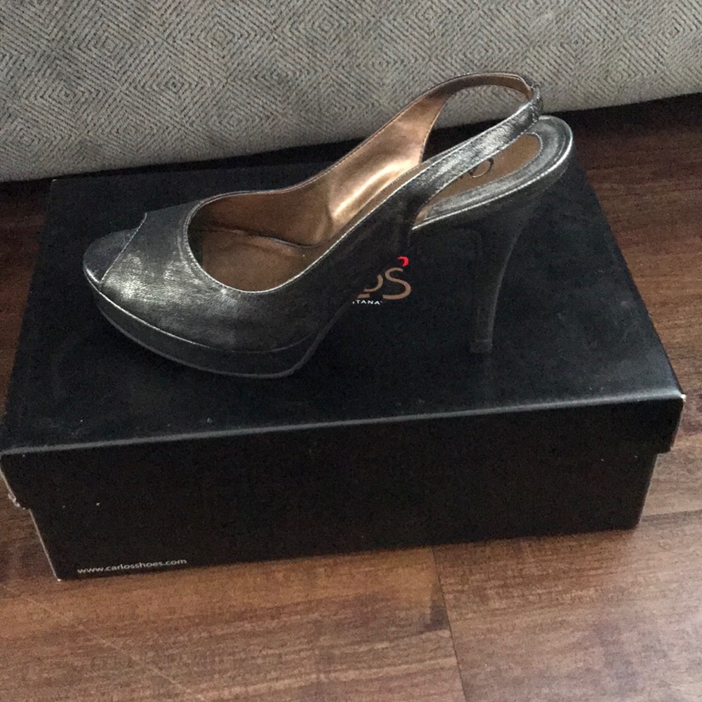 Carlos Santana platform heel